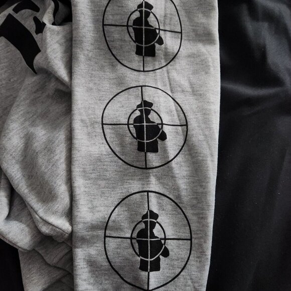 Public Enemy Crewneck Sweater Flava Flav Mens Size M Fleece - Picture 5 of 8